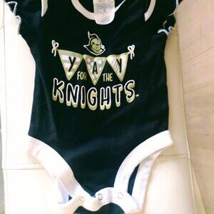 UCF Knights baby girl bodysuit 0-3 months Rival Threads